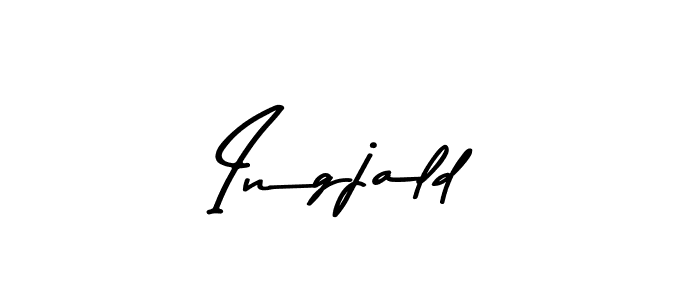 How to make Ingjald signature? Asem Kandis PERSONAL USE is a professional autograph style. Create handwritten signature for Ingjald name. Ingjald signature style 9 images and pictures png