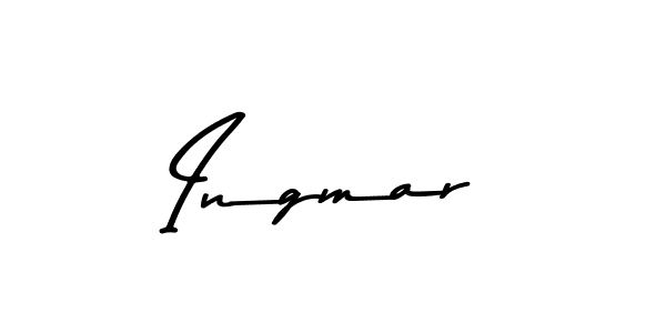 Make a beautiful signature design for name Ingmar. With this signature (Asem Kandis PERSONAL USE) style, you can create a handwritten signature for free. Ingmar signature style 9 images and pictures png