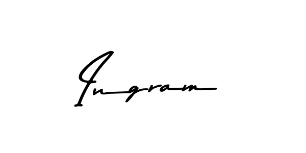 Ingram stylish signature style. Best Handwritten Sign (Asem Kandis PERSONAL USE) for my name. Handwritten Signature Collection Ideas for my name Ingram. Ingram signature style 9 images and pictures png