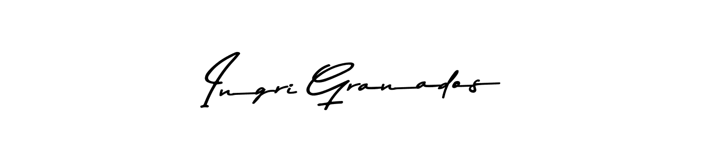 Similarly Asem Kandis PERSONAL USE is the best handwritten signature design. Signature creator online .You can use it as an online autograph creator for name Ingri Granados. Ingri Granados signature style 9 images and pictures png