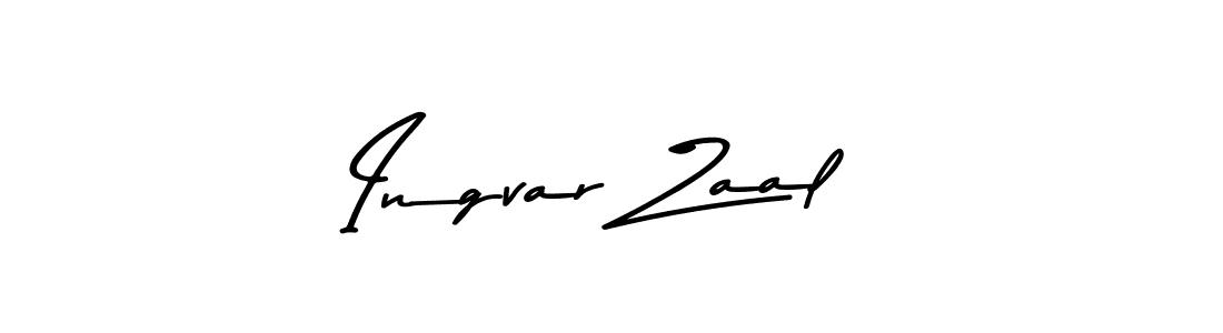 Make a beautiful signature design for name Ingvar Zaal. With this signature (Asem Kandis PERSONAL USE) style, you can create a handwritten signature for free. Ingvar Zaal signature style 9 images and pictures png