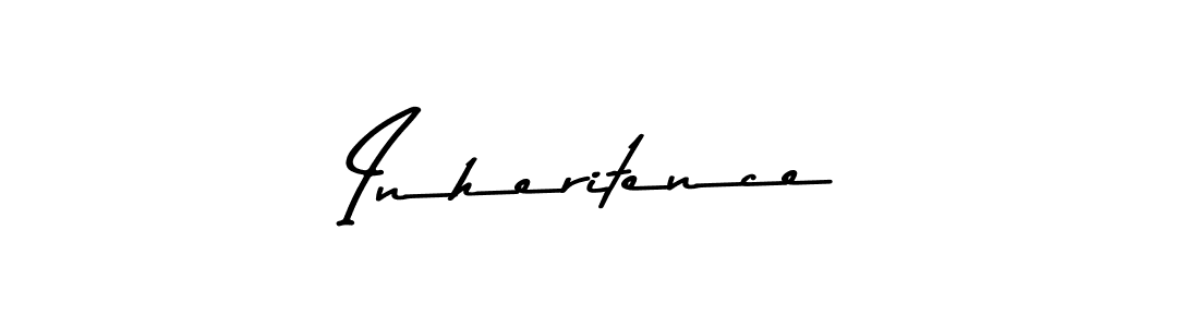 How to make Inheritence signature? Asem Kandis PERSONAL USE is a professional autograph style. Create handwritten signature for Inheritence name. Inheritence signature style 9 images and pictures png