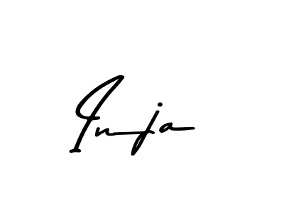 Inja stylish signature style. Best Handwritten Sign (Asem Kandis PERSONAL USE) for my name. Handwritten Signature Collection Ideas for my name Inja. Inja signature style 9 images and pictures png