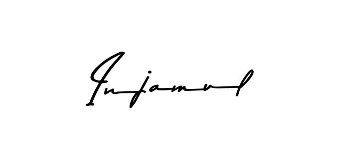 How to make Injamul signature? Asem Kandis PERSONAL USE is a professional autograph style. Create handwritten signature for Injamul name. Injamul signature style 9 images and pictures png