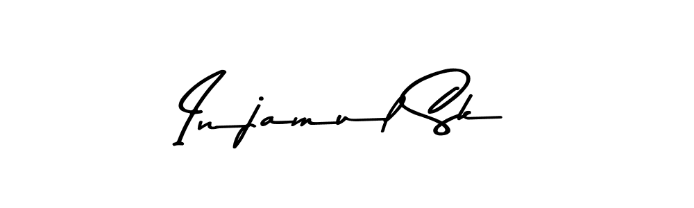 Use a signature maker to create a handwritten signature online. With this signature software, you can design (Asem Kandis PERSONAL USE) your own signature for name Injamul Sk. Injamul Sk signature style 9 images and pictures png