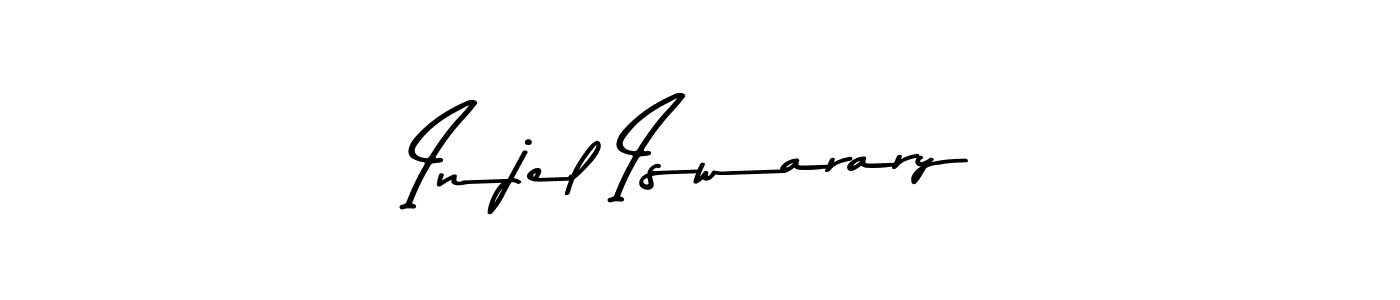 Use a signature maker to create a handwritten signature online. With this signature software, you can design (Asem Kandis PERSONAL USE) your own signature for name Injel Iswarary. Injel Iswarary signature style 9 images and pictures png