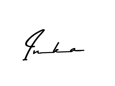 Similarly Asem Kandis PERSONAL USE is the best handwritten signature design. Signature creator online .You can use it as an online autograph creator for name Inka. Inka signature style 9 images and pictures png