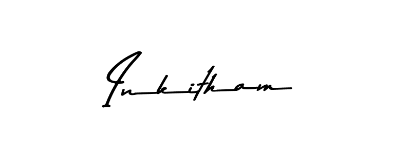 How to make Inkitham signature? Asem Kandis PERSONAL USE is a professional autograph style. Create handwritten signature for Inkitham name. Inkitham signature style 9 images and pictures png