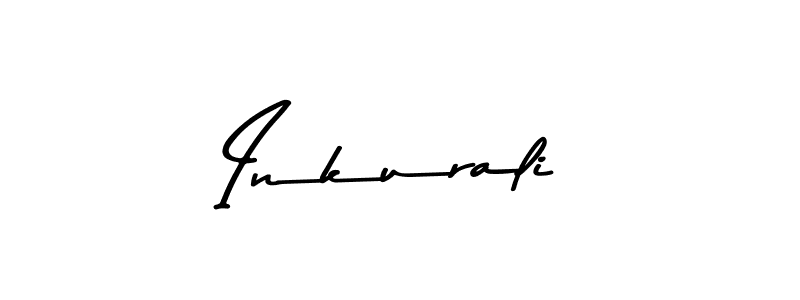Also we have Inkurali name is the best signature style. Create professional handwritten signature collection using Asem Kandis PERSONAL USE autograph style. Inkurali signature style 9 images and pictures png