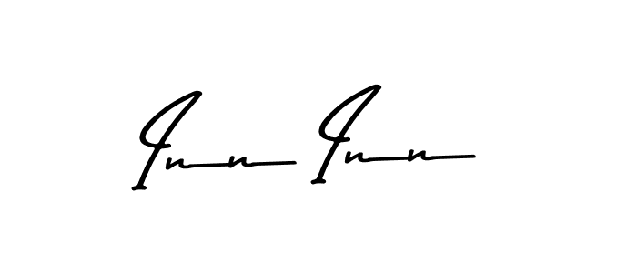 How to make Inn Inn signature? Asem Kandis PERSONAL USE is a professional autograph style. Create handwritten signature for Inn Inn name. Inn Inn signature style 9 images and pictures png