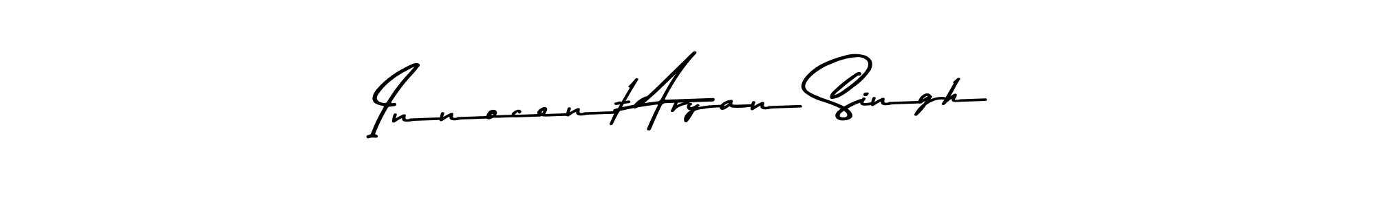 How to make Innocent Aryan Singh signature? Asem Kandis PERSONAL USE is a professional autograph style. Create handwritten signature for Innocent Aryan Singh name. Innocent Aryan Singh signature style 9 images and pictures png