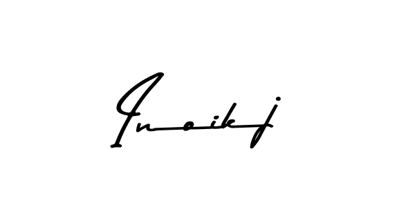 Create a beautiful signature design for name Inoikj. With this signature (Asem Kandis PERSONAL USE) fonts, you can make a handwritten signature for free. Inoikj signature style 9 images and pictures png