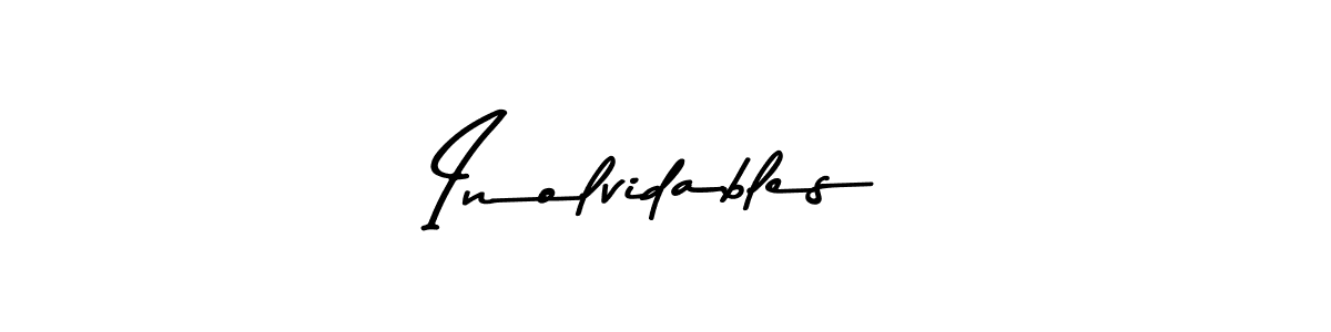 Make a beautiful signature design for name Inolvidables. With this signature (Asem Kandis PERSONAL USE) style, you can create a handwritten signature for free. Inolvidables signature style 9 images and pictures png