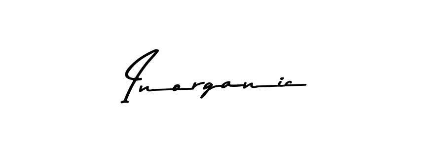 How to Draw Inorganic signature style? Asem Kandis PERSONAL USE is a latest design signature styles for name Inorganic. Inorganic signature style 9 images and pictures png