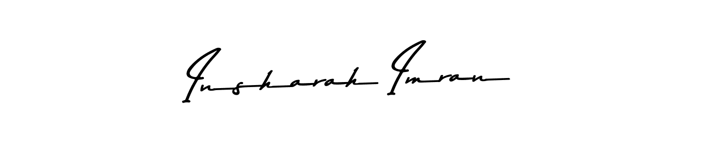 Make a short Insharah Imran signature style. Manage your documents anywhere anytime using Asem Kandis PERSONAL USE. Create and add eSignatures, submit forms, share and send files easily. Insharah Imran signature style 9 images and pictures png