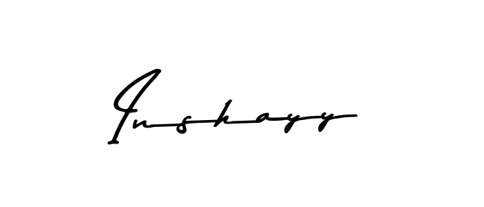 if you are searching for the best signature style for your name Inshayy. so please give up your signature search. here we have designed multiple signature styles  using Asem Kandis PERSONAL USE. Inshayy signature style 9 images and pictures png