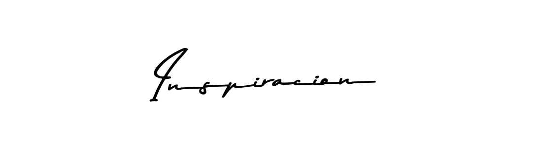 How to make Inspiracion name signature. Use Asem Kandis PERSONAL USE style for creating short signs online. This is the latest handwritten sign. Inspiracion signature style 9 images and pictures png