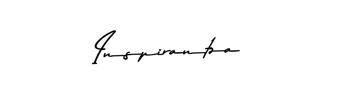 Make a beautiful signature design for name Inspirantza. With this signature (Asem Kandis PERSONAL USE) style, you can create a handwritten signature for free. Inspirantza signature style 9 images and pictures png