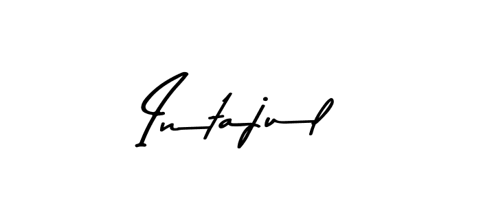 Also You can easily find your signature by using the search form. We will create Intajul name handwritten signature images for you free of cost using Asem Kandis PERSONAL USE sign style. Intajul signature style 9 images and pictures png