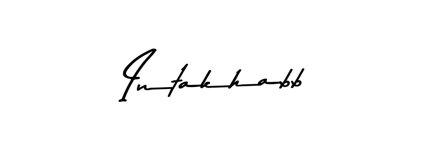 It looks lik you need a new signature style for name Intakhabb. Design unique handwritten (Asem Kandis PERSONAL USE) signature with our free signature maker in just a few clicks. Intakhabb signature style 9 images and pictures png