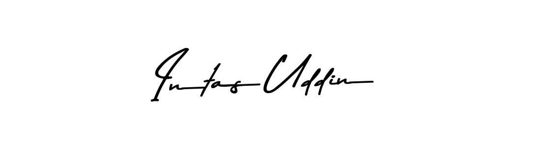 Intas Uddin stylish signature style. Best Handwritten Sign (Asem Kandis PERSONAL USE) for my name. Handwritten Signature Collection Ideas for my name Intas Uddin. Intas Uddin signature style 9 images and pictures png