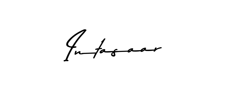 Intasaar stylish signature style. Best Handwritten Sign (Asem Kandis PERSONAL USE) for my name. Handwritten Signature Collection Ideas for my name Intasaar. Intasaar signature style 9 images and pictures png