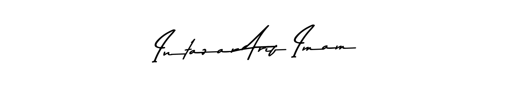 if you are searching for the best signature style for your name Intazar Arif Imam. so please give up your signature search. here we have designed multiple signature styles  using Asem Kandis PERSONAL USE. Intazar Arif Imam signature style 9 images and pictures png