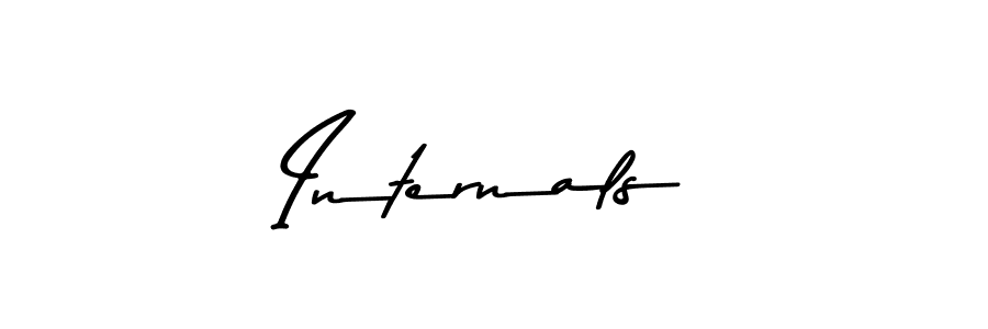 Similarly Asem Kandis PERSONAL USE is the best handwritten signature design. Signature creator online .You can use it as an online autograph creator for name Internals. Internals signature style 9 images and pictures png