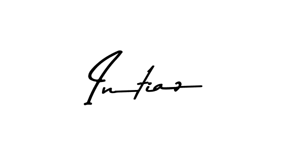 The best way (Asem Kandis PERSONAL USE) to make a short signature is to pick only two or three words in your name. The name Intiaz include a total of six letters. For converting this name. Intiaz signature style 9 images and pictures png