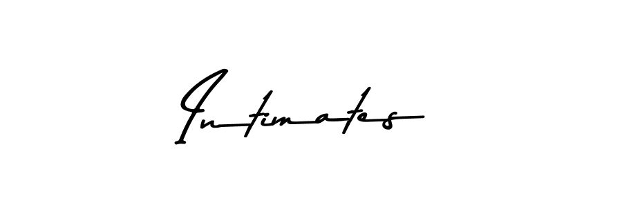 Similarly Asem Kandis PERSONAL USE is the best handwritten signature design. Signature creator online .You can use it as an online autograph creator for name Intimates. Intimates signature style 9 images and pictures png