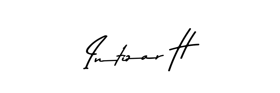 Also we have Intizar H name is the best signature style. Create professional handwritten signature collection using Asem Kandis PERSONAL USE autograph style. Intizar H signature style 9 images and pictures png