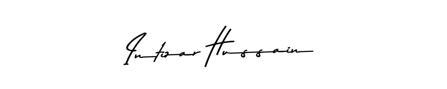 The best way (Asem Kandis PERSONAL USE) to make a short signature is to pick only two or three words in your name. The name Intizar Hussain include a total of six letters. For converting this name. Intizar Hussain signature style 9 images and pictures png