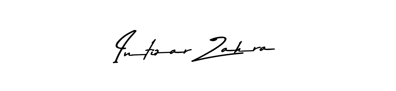 How to make Intizar Zahra signature? Asem Kandis PERSONAL USE is a professional autograph style. Create handwritten signature for Intizar Zahra name. Intizar Zahra signature style 9 images and pictures png