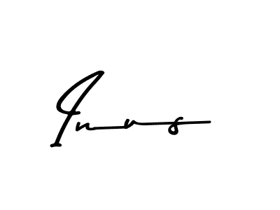 The best way (Asem Kandis PERSONAL USE) to make a short signature is to pick only two or three words in your name. The name Inus include a total of six letters. For converting this name. Inus signature style 9 images and pictures png