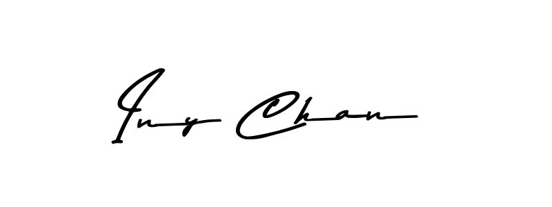 Also You can easily find your signature by using the search form. We will create Iny Chan name handwritten signature images for you free of cost using Asem Kandis PERSONAL USE sign style. Iny Chan signature style 9 images and pictures png