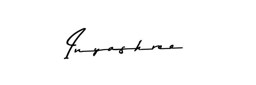 You should practise on your own different ways (Asem Kandis PERSONAL USE) to write your name (Inyashree) in signature. don't let someone else do it for you. Inyashree signature style 9 images and pictures png