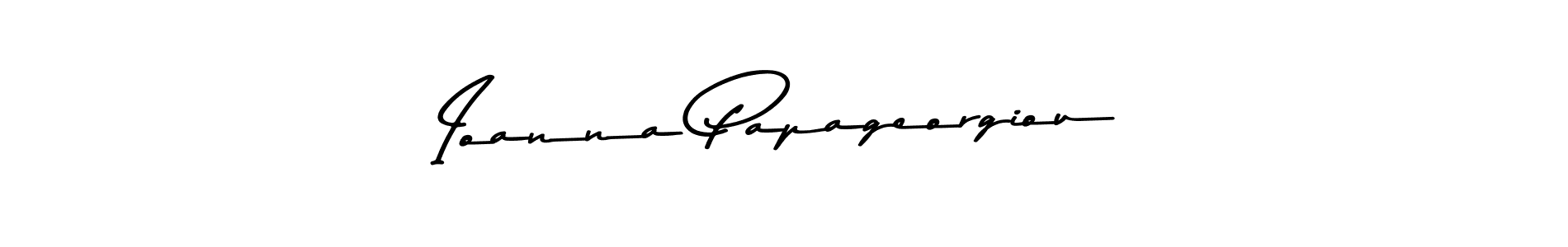 Create a beautiful signature design for name Ioanna Papageorgiou. With this signature (Asem Kandis PERSONAL USE) fonts, you can make a handwritten signature for free. Ioanna Papageorgiou signature style 9 images and pictures png