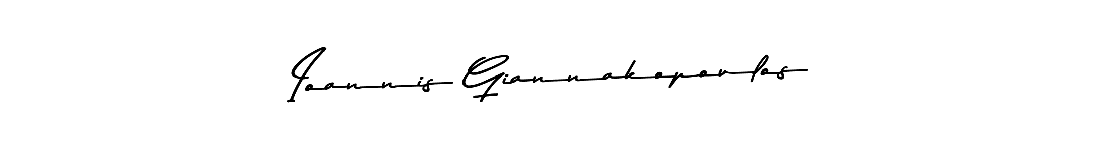 Design your own signature with our free online signature maker. With this signature software, you can create a handwritten (Asem Kandis PERSONAL USE) signature for name Ioannis Giannakopoulos. Ioannis Giannakopoulos signature style 9 images and pictures png
