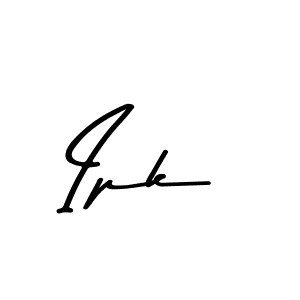 Also we have Ipk name is the best signature style. Create professional handwritten signature collection using Asem Kandis PERSONAL USE autograph style. Ipk signature style 9 images and pictures png