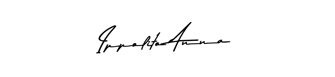 Asem Kandis PERSONAL USE is a professional signature style that is perfect for those who want to add a touch of class to their signature. It is also a great choice for those who want to make their signature more unique. Get Ippolito Anna name to fancy signature for free. Ippolito Anna signature style 9 images and pictures png