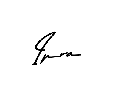 You should practise on your own different ways (Asem Kandis PERSONAL USE) to write your name (Ipra) in signature. don't let someone else do it for you. Ipra signature style 9 images and pictures png