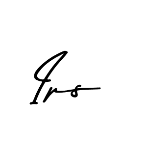 Create a beautiful signature design for name Ips. With this signature (Asem Kandis PERSONAL USE) fonts, you can make a handwritten signature for free. Ips signature style 9 images and pictures png