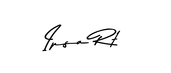 This is the best signature style for the Ipsa Rt name. Also you like these signature font (Asem Kandis PERSONAL USE). Mix name signature. Ipsa Rt signature style 9 images and pictures png