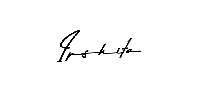 How to make Ipshita signature? Asem Kandis PERSONAL USE is a professional autograph style. Create handwritten signature for Ipshita name. Ipshita signature style 9 images and pictures png