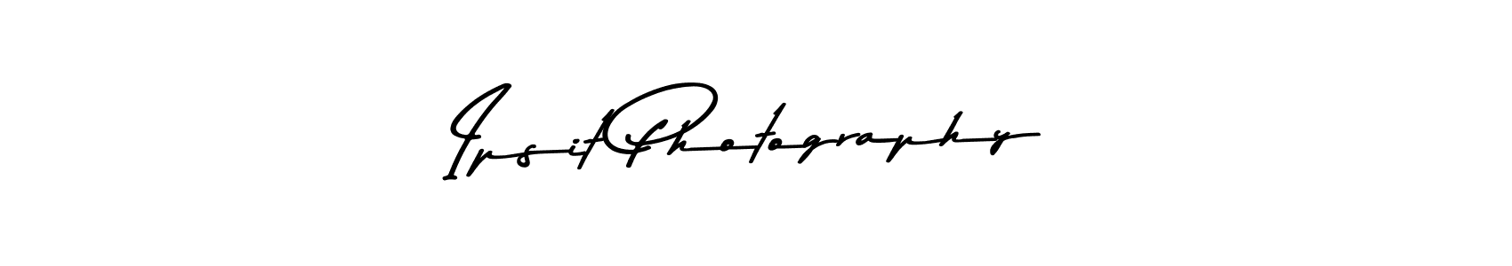 How to make Ipsit Photography signature? Asem Kandis PERSONAL USE is a professional autograph style. Create handwritten signature for Ipsit Photography name. Ipsit Photography signature style 9 images and pictures png