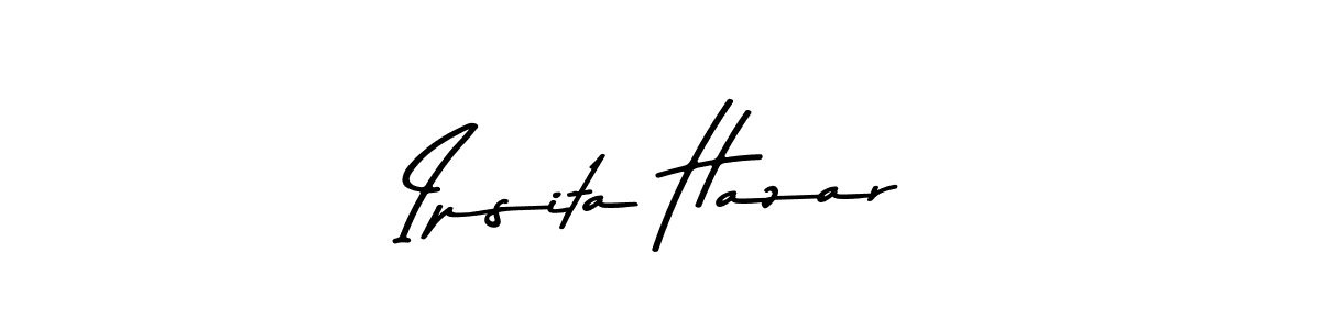 How to make Ipsita Hazar signature? Asem Kandis PERSONAL USE is a professional autograph style. Create handwritten signature for Ipsita Hazar name. Ipsita Hazar signature style 9 images and pictures png