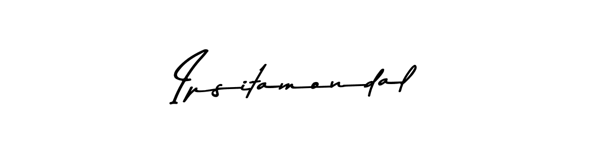 Also You can easily find your signature by using the search form. We will create Ipsitamondal name handwritten signature images for you free of cost using Asem Kandis PERSONAL USE sign style. Ipsitamondal signature style 9 images and pictures png