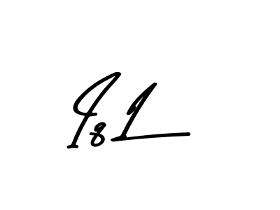 Create a beautiful signature design for name Iq L. With this signature (Asem Kandis PERSONAL USE) fonts, you can make a handwritten signature for free. Iq L signature style 9 images and pictures png