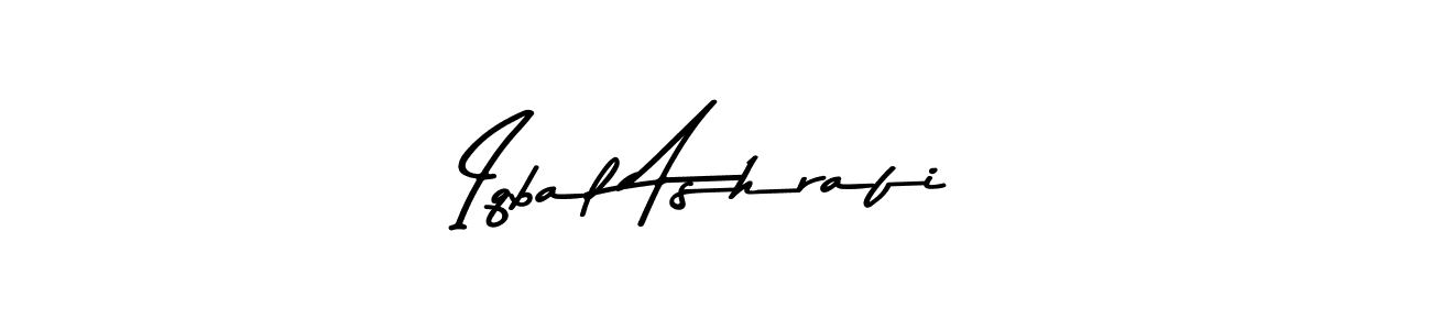 How to make Iqbal Ashrafi signature? Asem Kandis PERSONAL USE is a professional autograph style. Create handwritten signature for Iqbal Ashrafi name. Iqbal Ashrafi signature style 9 images and pictures png