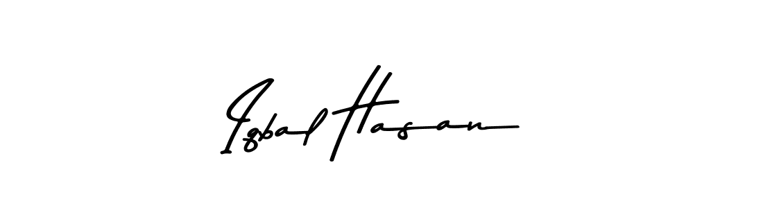 Iqbal Hasan stylish signature style. Best Handwritten Sign (Asem Kandis PERSONAL USE) for my name. Handwritten Signature Collection Ideas for my name Iqbal Hasan. Iqbal Hasan signature style 9 images and pictures png